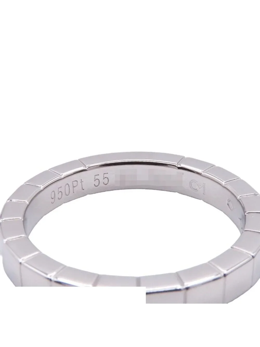 Cartier Lanieres Platinum 55 Ring